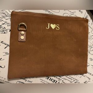 Mark & Graham, NWOT, 100% Suede Clutch, 5X7